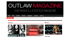 Desktop Screenshot of outlawmagazine.com